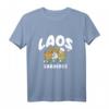 Laos Sabaidee Lao Food T-Shirt – Traditionelles Lao Food Design mit Sticky Rice, ideal für Reis- und Lao-Kulturfans