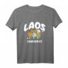 Laos Sabaidee Lao Food T-Shirt – Traditionelles Lao Food Design mit Sticky Rice, ideal für Reis- und Lao-Kulturfans