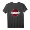 Super Latvian Heritage Stolze Lettland Roots Flagge T-Shirt – Stolz auf lettische Wurzeln, Geschenk für Lettland-Liebhaber und Touristen