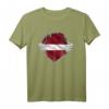 Super Latvian Heritage Stolze Lettland Roots Flagge T-Shirt – Stolz auf lettische Wurzeln, Geschenk für Lettland-Liebhaber und Touristen