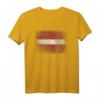Lettland T-Shirt mit Lettischer Flagge - Klassisch geschnitten, doppelt genähter Saum für Fan- und Nationalstolz