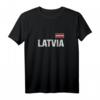Lettland T-Shirt mit Flagge - Souvenir & Liebesgeschenk für Fans, Jugendliche & Erwachsene, leichtes Tank Top