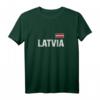 Lettland T-Shirt mit Flagge - Souvenir & Liebesgeschenk für Fans, Jugendliche & Erwachsene, leichtes Tank Top