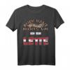 Lette T-Shirt mit lustigem Spruch – Mich haut nichts um, ich bin Lette | Geschenk für Männer, Vatertag, Geburtstag & Junggesellenabschied