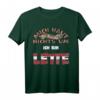 Lette T-Shirt mit lustigem Spruch – Mich haut nichts um, ich bin Lette | Geschenk für Männer, Vatertag, Geburtstag & Junggesellenabschied