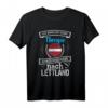 Lettland Design Lettland Urlaub T-Shirt - Perfektes Geschenk für Fans und Reisende nach Lettland