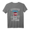 Lettland Design Lettland Urlaub T-Shirt - Perfektes Geschenk für Fans und Reisende nach Lettland