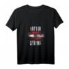 Lettland Stolz T-Shirt mit Flagge – V-Ausschnitt für Fans, Veteranen und patriotische Anlässe