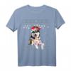 Hässliches Weihnachts-T-Shirt mit Sibirischem Husky – Lustiges Festtagsdesign für Hundeliebhaber, Kinder und Familien