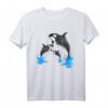 Killerwal Orca Wal Familie springt aus dem Wasser T-Shirt – Perfekt für Meer-, Wasserpark- und Familienurlaube