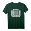 Mecklenburg Vorpommern T-Shirt mit Barcode - Klassisch geschnitten, perfekt für Einwohner und Fans des Bundeslandes