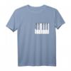 Piano Klavier Heartbeat Line EKG T-Shirt - Perfektes Geschenk für Musiker, Pianisten & Musikliebhaber