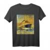 Titanic White Star Line Vintage Poster T-Shirt – Retro Schiffsmotiv für Herren, Damen & Kinder, ideal für Seefahrts- und Reise-Enthusiasten