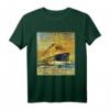Titanic White Star Line Vintage Poster T-Shirt – Retro Schiffsmotiv für Herren, Damen & Kinder, ideal für Seefahrts- und Reise-Enthusiasten