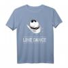 Linedance Geschenk - Lustiges Line Dancing T-Shirt für Fans, Freunde & Western Enthusiasten