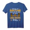 Line Dance Bin im Ruhestand T-Shirt mit Cowboyhut & Stiefeln – Perfektes Geschenk für aktive Rentner und Tanzgruppen