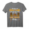 Line Dance Bin im Ruhestand T-Shirt mit Cowboyhut & Stiefeln – Perfektes Geschenk für aktive Rentner und Tanzgruppen