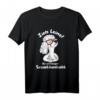 Zieh Leine! Lustiges Pudel Comic T-Shirt für Hundeliebhaber, Pudelbesitzer & Humorvolle Büro-Outfits