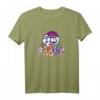 Kinder My Little Pony: A New Generation Pony Friends Line Up T-Shirt - Offiziell lizenzierte Hasbro Bekleidung für kleine Pony-Fans