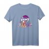 Kinder My Little Pony: A New Generation Pony Friends Line Up T-Shirt - Offiziell lizenzierte Hasbro Bekleidung für kleine Pony-Fans