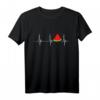 Wassermelone Herzschlag T-Shirt – Lustiges Obst-Design für Veganer, Vegetarier & Sommerliebhaber