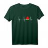 Wassermelone Herzschlag T-Shirt – Lustiges Obst-Design für Veganer, Vegetarier & Sommerliebhaber