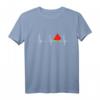 Wassermelone Herzschlag T-Shirt – Lustiges Obst-Design für Veganer, Vegetarier & Sommerliebhaber