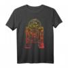 Star Wars R2-D2 Gradient Line Art T-Shirt - Offiziell Lizenzierte Star Wars Kleidung für Fans