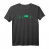 HapPanda Geschenk T-Shirt mit Motorrad Herzschlag EKG Design – Perfekt für leidenschaftliche Biker und Motorradfahrer