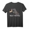 Deutsche Dogge Freundschaft Love Liebe Geschenk T-Shirt - Lustiges Hundemotiv für Herrchen & Frauchen, perfekt für Weihnachten & Geburtstag
