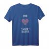 Damen Linedance T-Shirt mit Herz - Country & Western Fashion für Amerika-Fans und Tanzerinnen