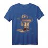 Retro Cowboy Line Dance T-Shirt – Perfektes Geschenk für Tänzer, Tanzlehrer und Western Fans zu Weihnachten, Geburtstag & Tanzfestival