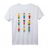 Star Trek Original Series Pixel Crew Line-Up Graphic T-Shirt – Official Licensed Fan Merchandise