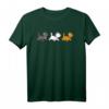 Aristocats Cats In Line T-Shirt - Lizenziertes Disney Produkt zum HapPanda, Katzenliebhaber Geschenk