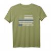 Blue Lives Matter Thin Blue Line American Flag Cop T-Shirt – Unterstützung für Polizei & Law Enforcement