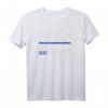 Blue Lives Matter Thin Blue Line American Flag Cop T-Shirt – Unterstützung für Polizei & Law Enforcement