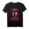 Line Dance und Weihnachten T-Shirt - Lustiges Country & Western Tanzshirt für Weihnachtsfeiern und Line Dancer