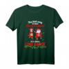 Line Dance und Weihnachten T-Shirt - Lustiges Country & Western Tanzshirt für Weihnachtsfeiern und Line Dancer