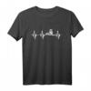 Australian Shepherd Herzschlag T-Shirt – Herzlinie Pulsschlag für Hundeliebhaber, Züchter & Gassi-Geher, perfektes Geschenk zum Geburtstag & Weihnachten