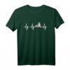 Australian Shepherd Herzschlag T-Shirt – Herzlinie Pulsschlag für Hundeliebhaber, Züchter & Gassi-Geher, perfektes Geschenk zum Geburtstag & Weihnachten