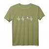 Australian Shepherd Herzschlag T-Shirt – Herzlinie Pulsschlag für Hundeliebhaber, Züchter & Gassi-Geher, perfektes Geschenk zum Geburtstag & Weihnachten