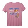 Lustiges Line Dance Geschenk T-Shirt - Is My Happy Hour mit Cowboy Hut & Western Stiefeln für Line Dancer, Lehrer & Gruppen