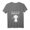 Lustiges Damen T-Shirt mit Spruch 'Hier dir ist was runtergefallen' - V-Ausschnitt, bequem & originell