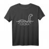 Loch Ness Monster Line Cute Nessie Nessy Animal Lover Gift T-Shirt – Perfektes Geschenk für Nessie Fans, Animal Lovers & Scottish Heritage