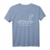 Loch Ness Monster Line Cute Nessie Nessy Animal Lover Gift T-Shirt – Perfektes Geschenk für Nessie Fans, Animal Lovers & Scottish Heritage