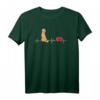 Apricot Pudel / Doodle auf EKG-Linie im Cartoon-Style T-Shirt – Perfekt als Geschenk für Hundeliebhaber, Pudel- und Doodle-Fans zu Weihnachten & Geburtstag