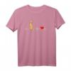 Apricot Pudel / Doodle auf EKG-Linie im Cartoon-Style T-Shirt – Perfekt als Geschenk für Hundeliebhaber, Pudel- und Doodle-Fans zu Weihnachten & Geburtstag