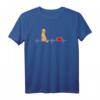 Apricot Pudel / Doodle auf EKG-Linie im Cartoon-Style T-Shirt – Perfekt als Geschenk für Hundeliebhaber, Pudel- und Doodle-Fans zu Weihnachten & Geburtstag