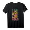 Live Love Line Dance T-Shirt – Stylische Tanzbekleidung für Line Dancer, perfekt als Geschenk zu Geburtstagen, Weihnachten und Anlässen
