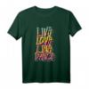 Live Love Line Dance T-Shirt – Stylische Tanzbekleidung für Line Dancer, perfekt als Geschenk zu Geburtstagen, Weihnachten und Anlässen
